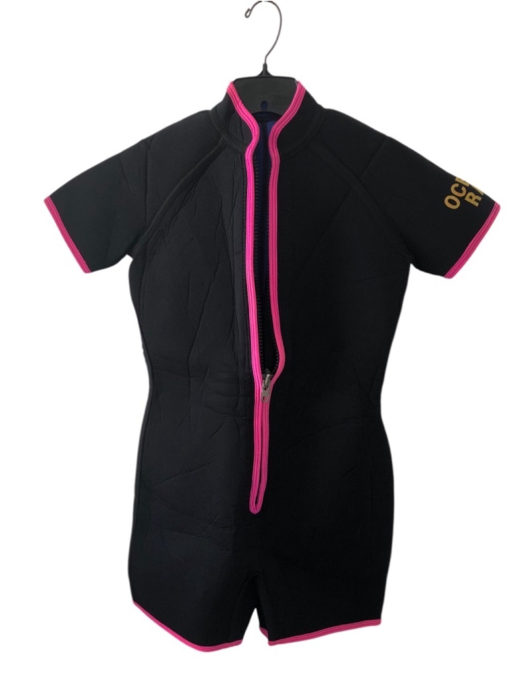 Ocean Ray Neoprene Shorty Wetsuit Kids Size 12 Diving Surfing Snorkeling Zipper
